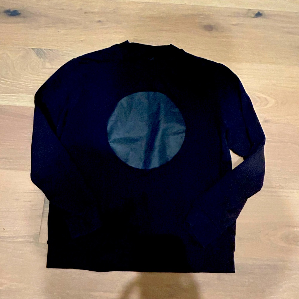 COS Navy sweatshirt
